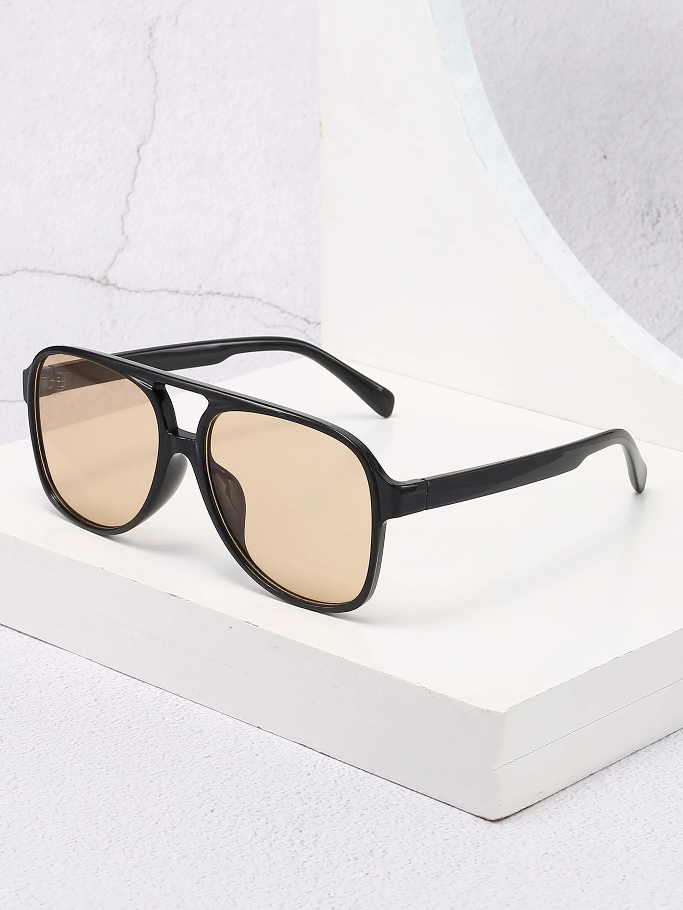 Geometric Frame Fashion Glasses | SHEIN