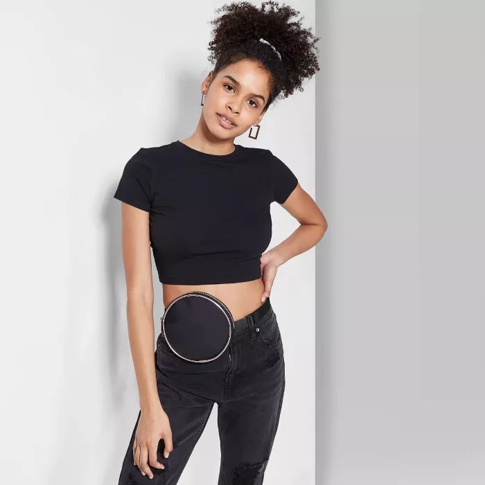 Women's Short Sleeve Cropped T-Shirt - Wild Fable™ (Regular & Plus) | Target