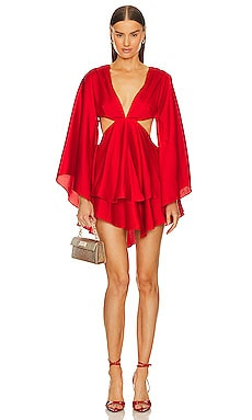 Michael Costello x REVOLVE Allete Dress in Red from Revolve.com | Revolve Clothing (Global)
