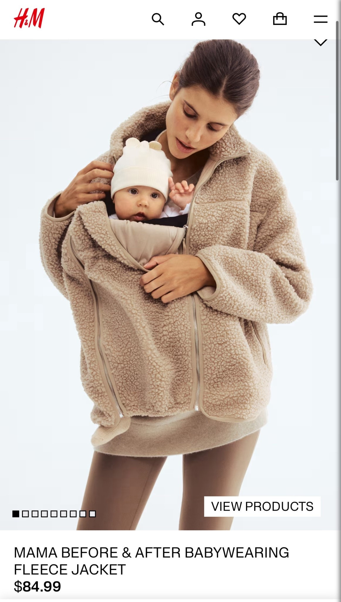 Baby wearing mamas! Fleece jacket for those chilly bus stop mornings or walking to and from your car for errands! Love this jacket!!

#LTKBaby #LTKBump #LTKKids