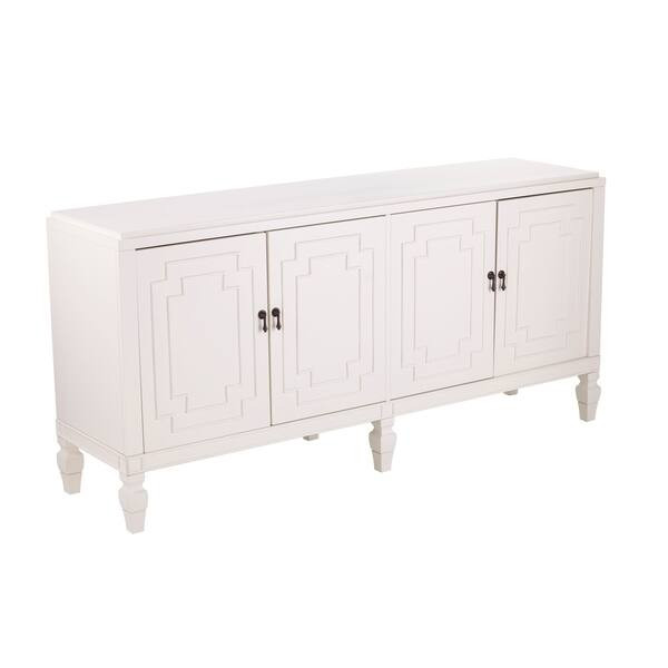 Copper Grove Taborley Transitional White Wood Accent Cabinet | Bed Bath & Beyond