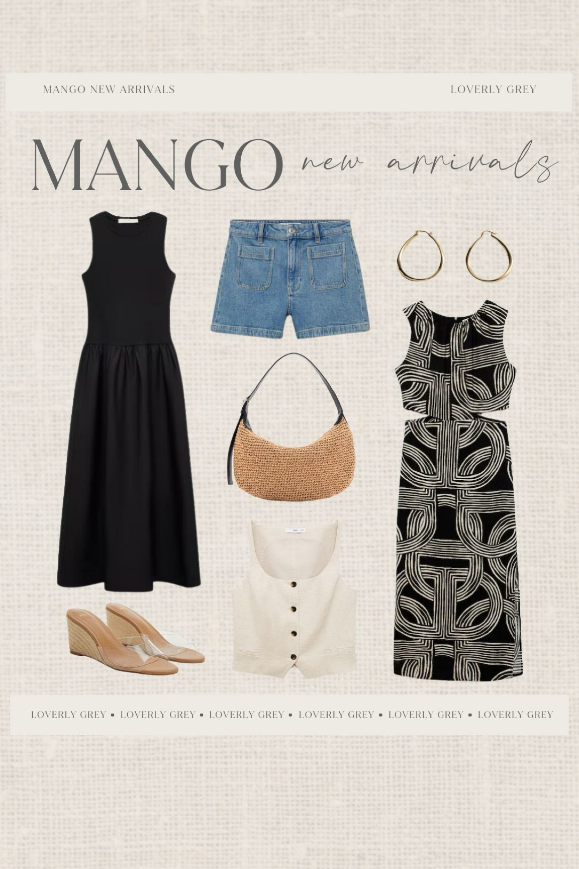 Mango new arrivals. This cut-out detail dress and straw shoulder bag are great vacation pieces. Loverly Grey, new arrivals

#LTKTravel #LTKSeasonal #LTKStyleTip