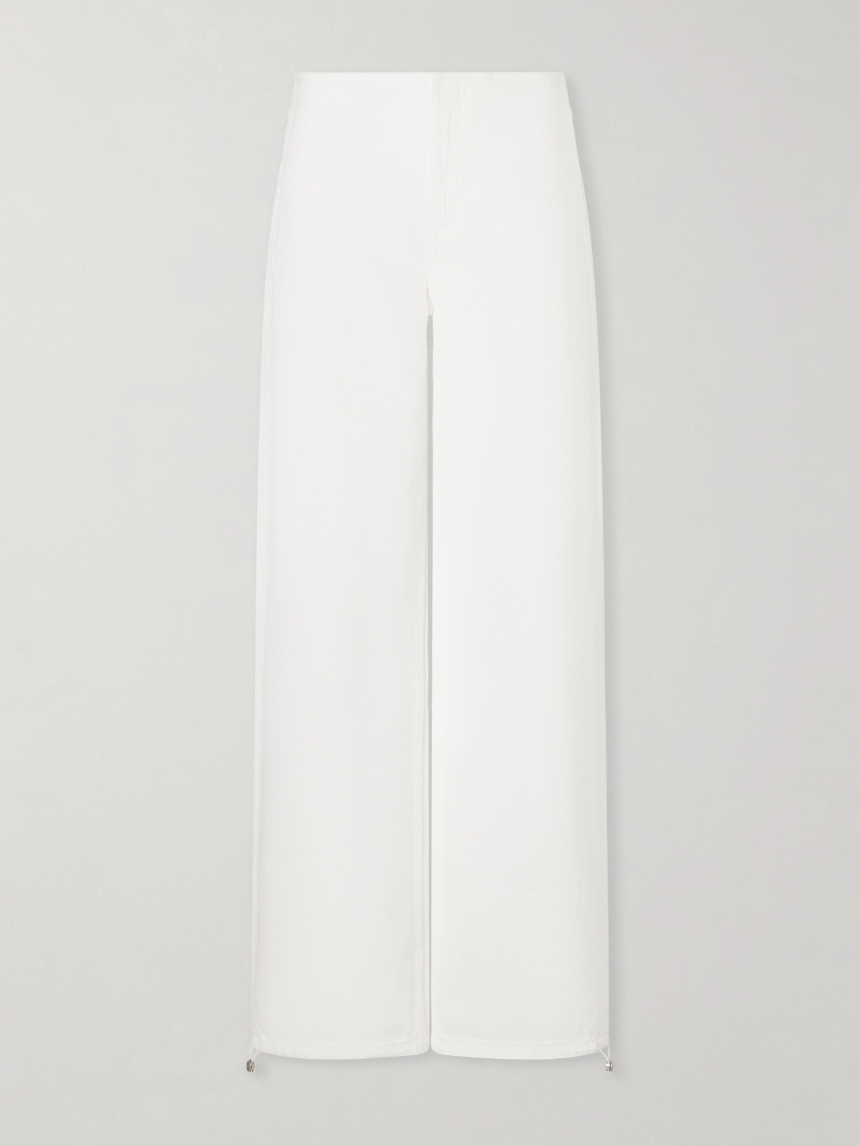 Still Here - Sport Low-rise Wide-leg Jeans - White | NET-A-PORTER (US)