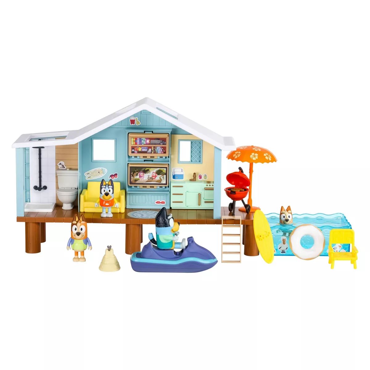 Bluey's Ultimate Beach Cabin Playset | Target