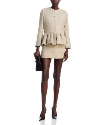 Linen Peplum Jacket & Maha Mini Skirt | Bloomingdale's (US)