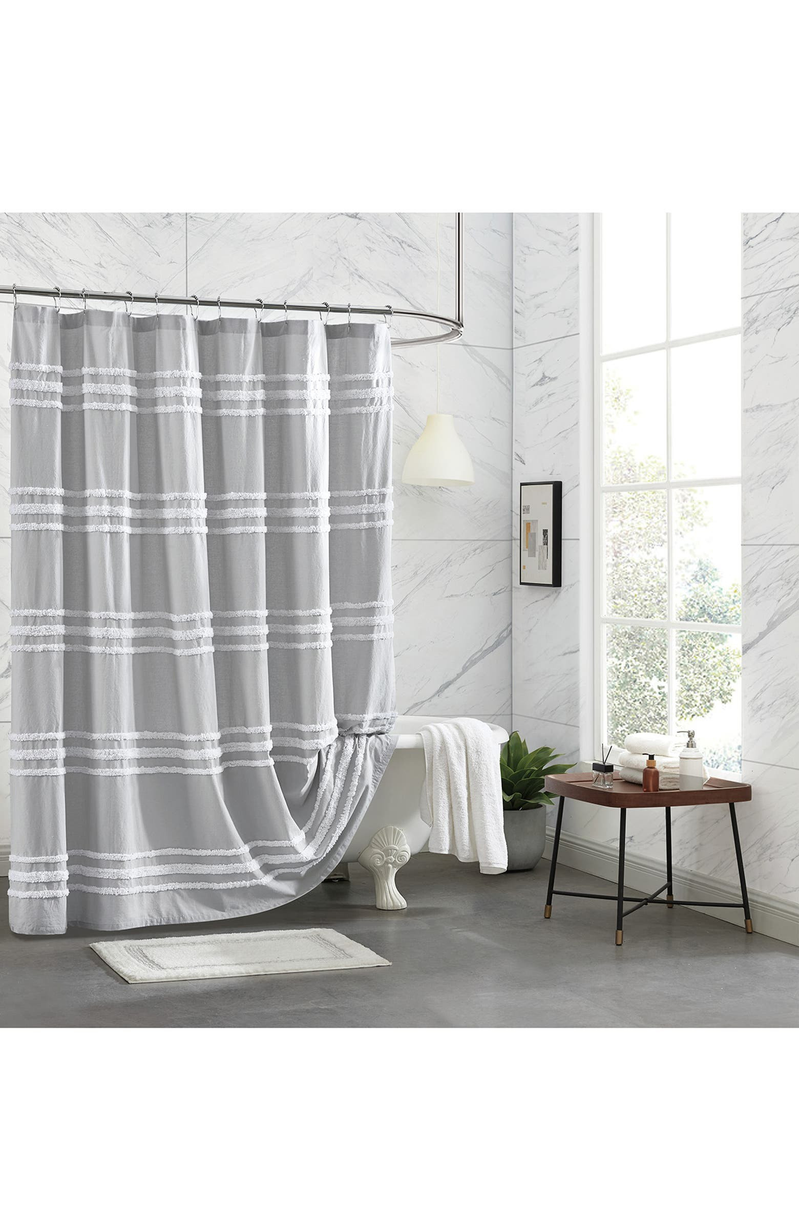 Chenille Stripe Shower Curtain | Nordstrom