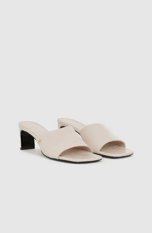 ANINE BING Jayden Mule Sandals in Bone at Nordstrom, Size 38 | Nordstrom