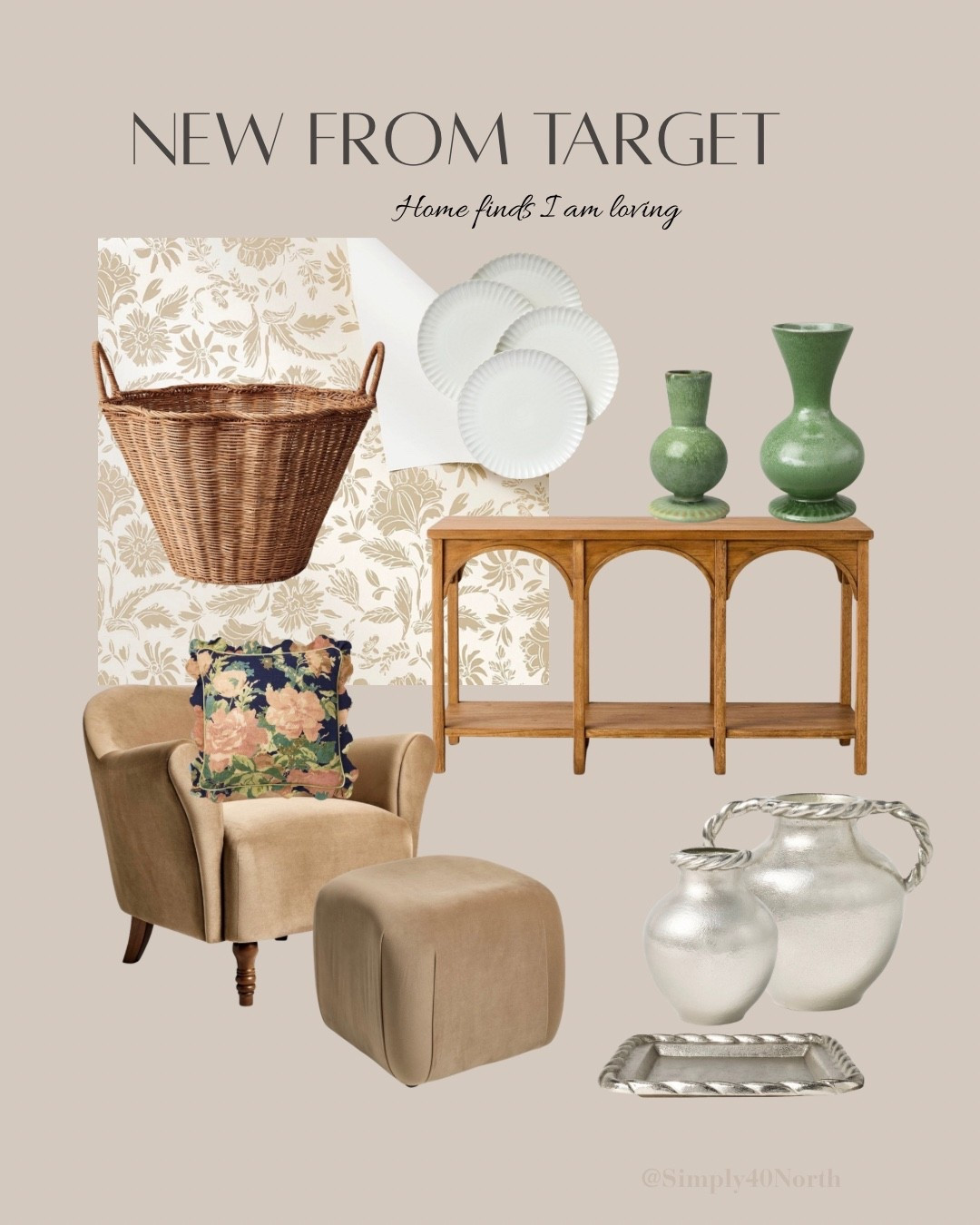 Some new home finds from Target.  I am really loving adding silver touches and green accents this spring.

#LTKSeasonal #LTKHome