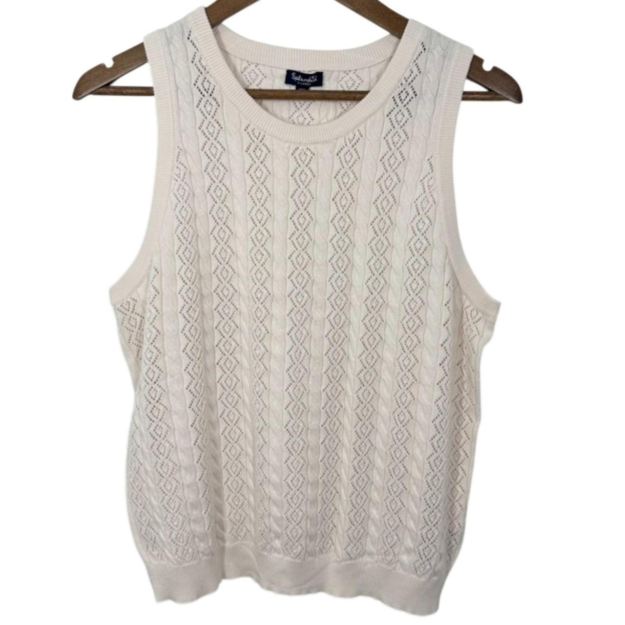 Splendid Women's Sweater - Cream - XL | Depop US