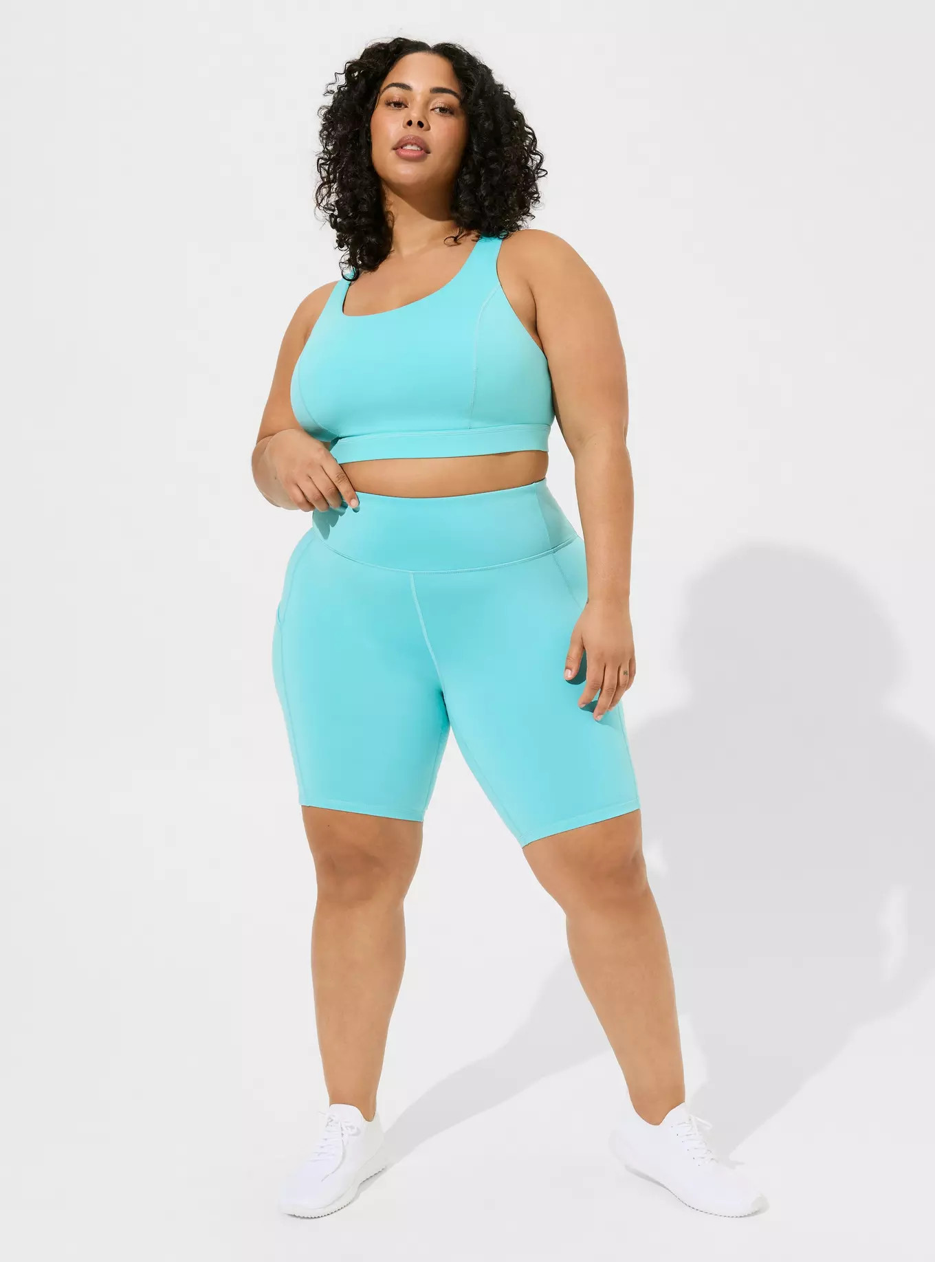 Happy Camper 9 Inch Bike Short | Torrid (US & Canada)