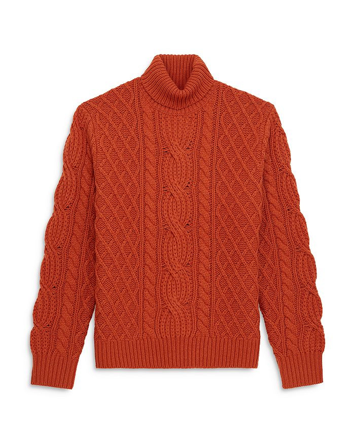 Cable Knit Turtleneck Sweater | Bloomingdale's (US)