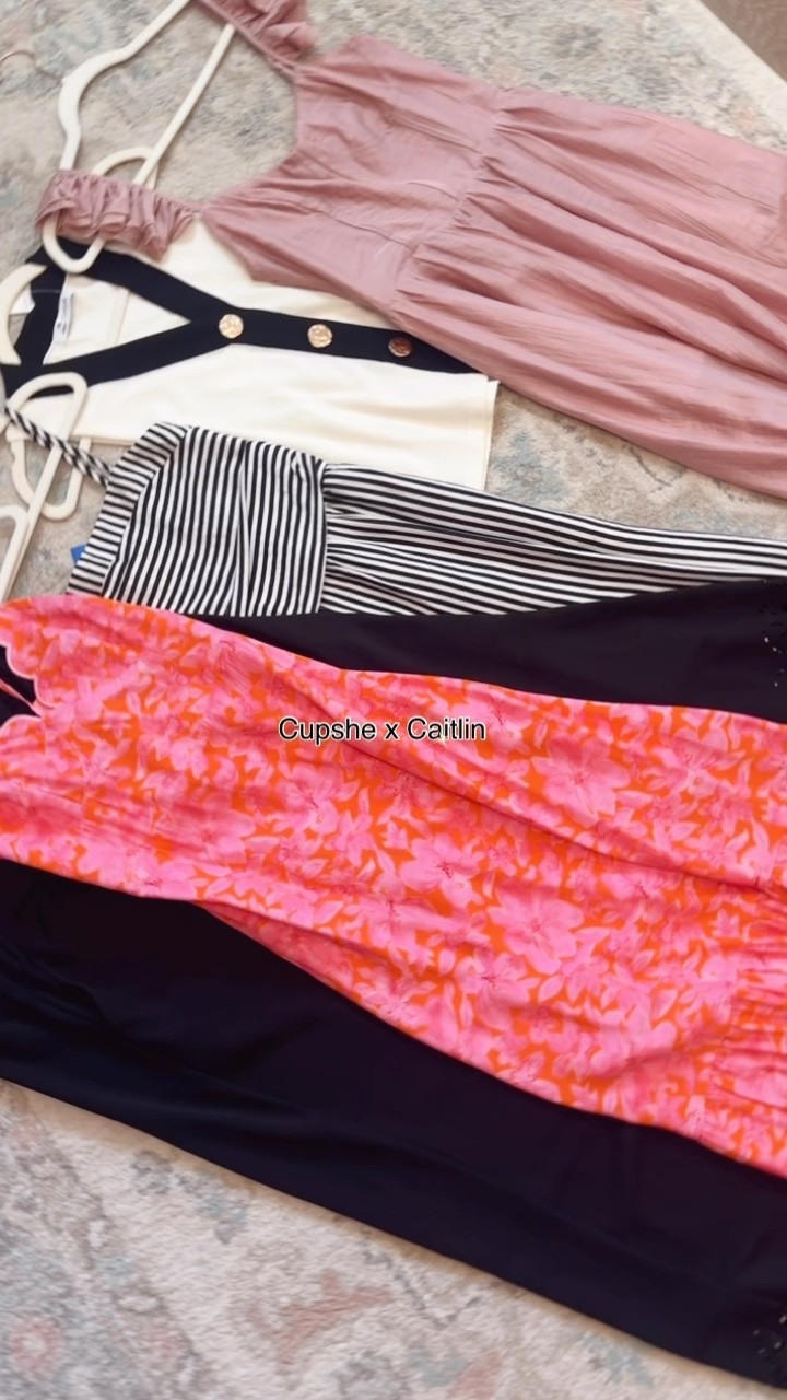 Cupshe spring haul! #gifted #ad @Cupshe 

Spring clothes // Affordable fashion // Trendy women’s style // Floral dress // Black and white striped jumpsuit // Pink dress // Cupshe finds 

Wearing all items in true size small. 
Code nobert15 for 15% off sitewide on orders $70+


#LTKSeasonal