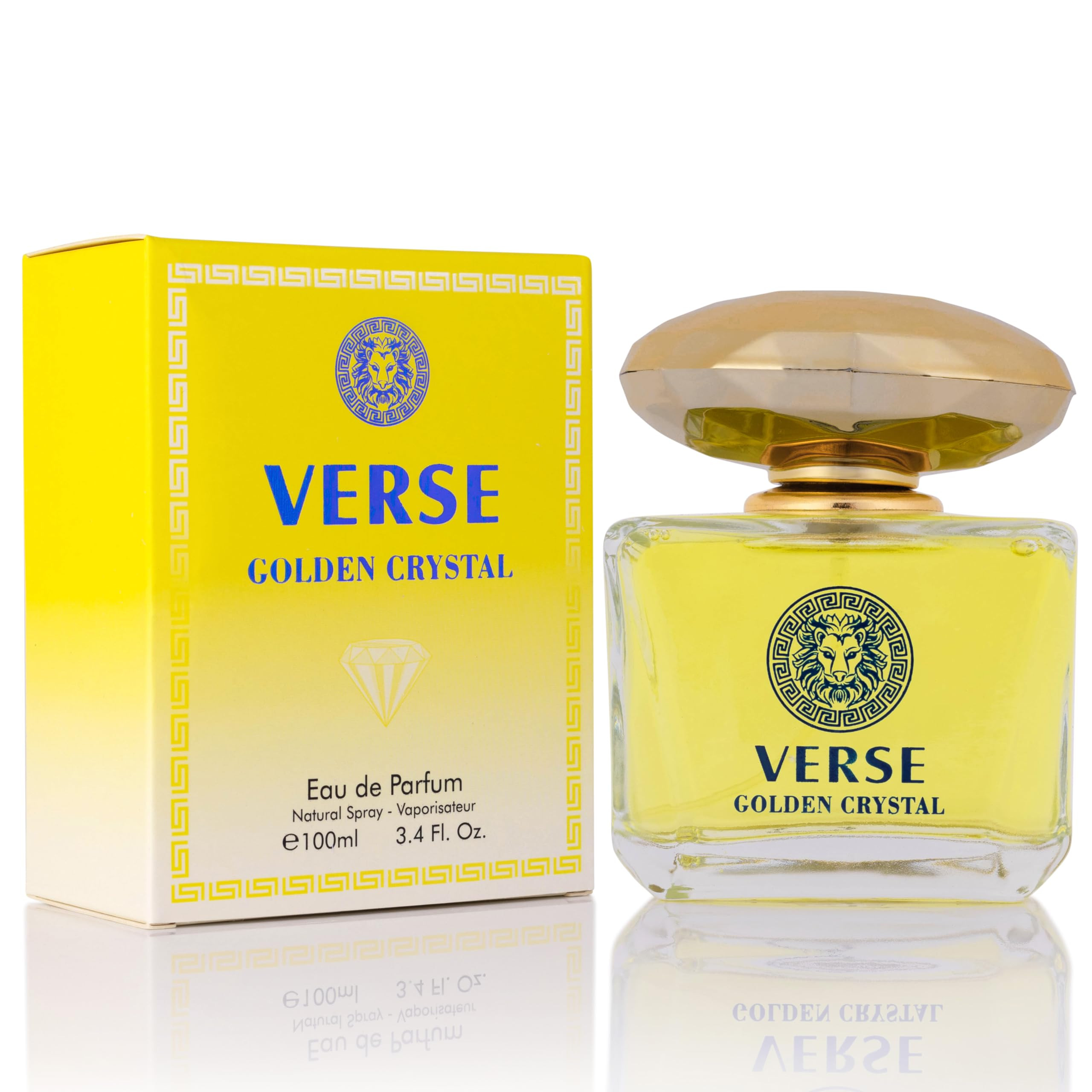 Verse Golden Crystal for Women 3.4 fl Oz - Floral Fruity Fragrance - Top Notes of Amalfi Lemon, B... | Amazon (US)