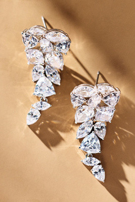 NADRI Crystal Cluster Drop Earrings | Anthropologie (US)