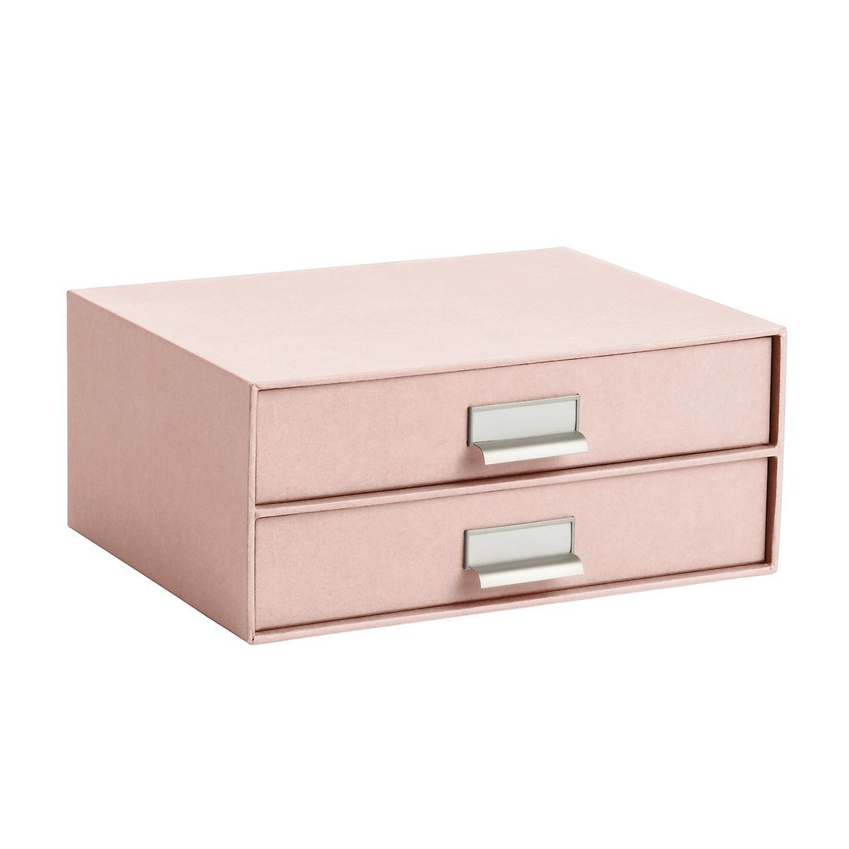 Bigso Blush Stockholm Paper Drawers | The Container Store