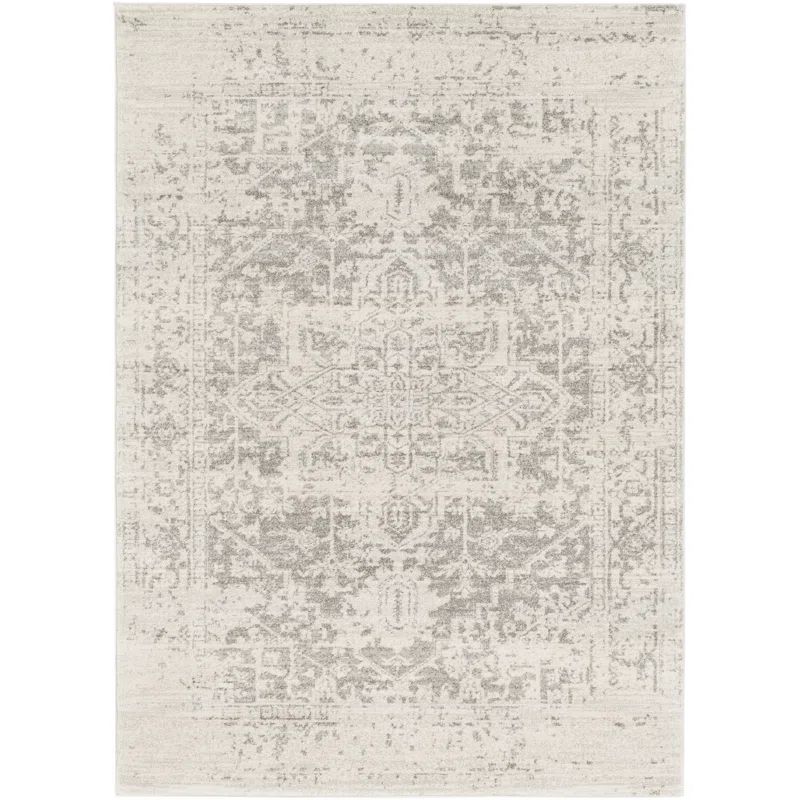 Hillsby Oriental Charcoal/Light Gray/Beige Area Rug | Wayfair North America