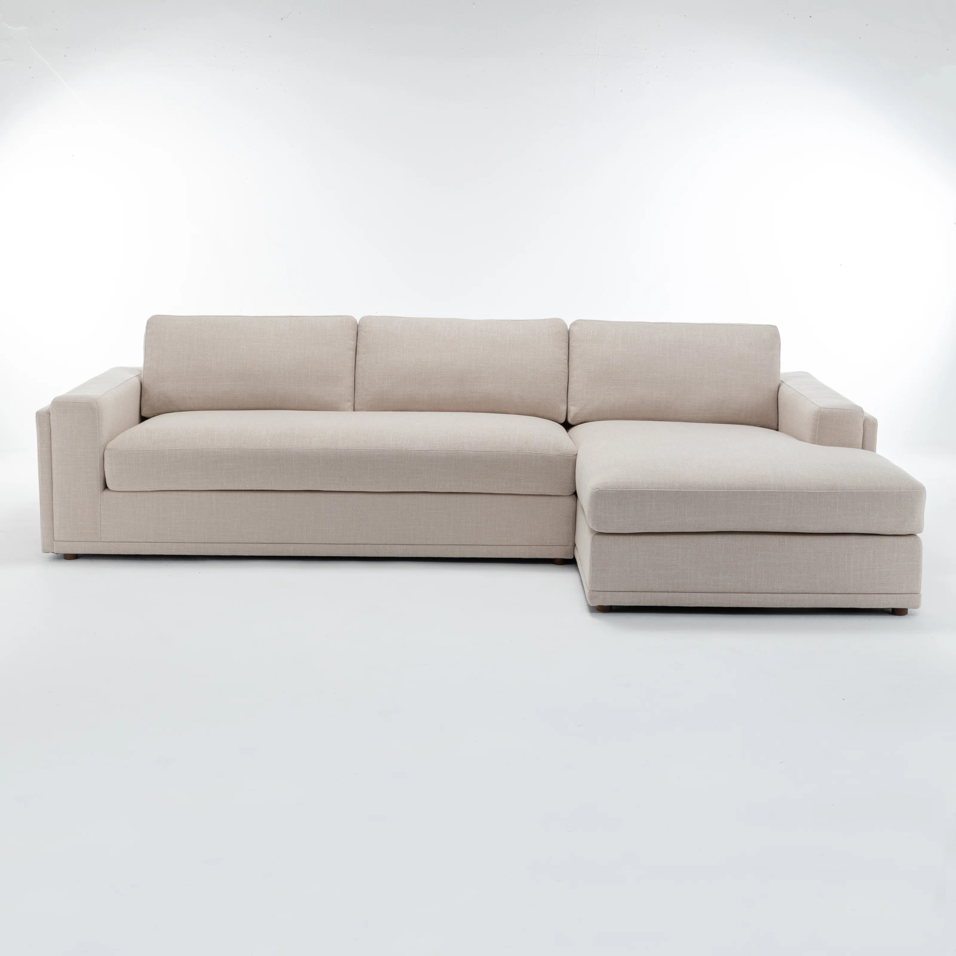 Essex 2 - Piece 118" Upholstered Sectional With Chaise Lounge | Wayfair North America