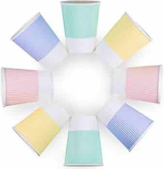 Glowcoast Disposable Coffee Cups With Lids - 12 oz To Go Coffee Cup With Lid (80 Set). Durable To... | Amazon (US)