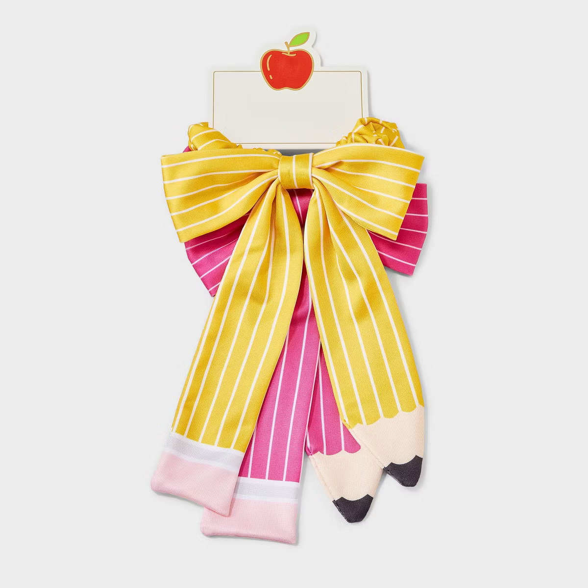 Teacher Pencil Hair Bow Twister Set 2pc - Multicolor | Target