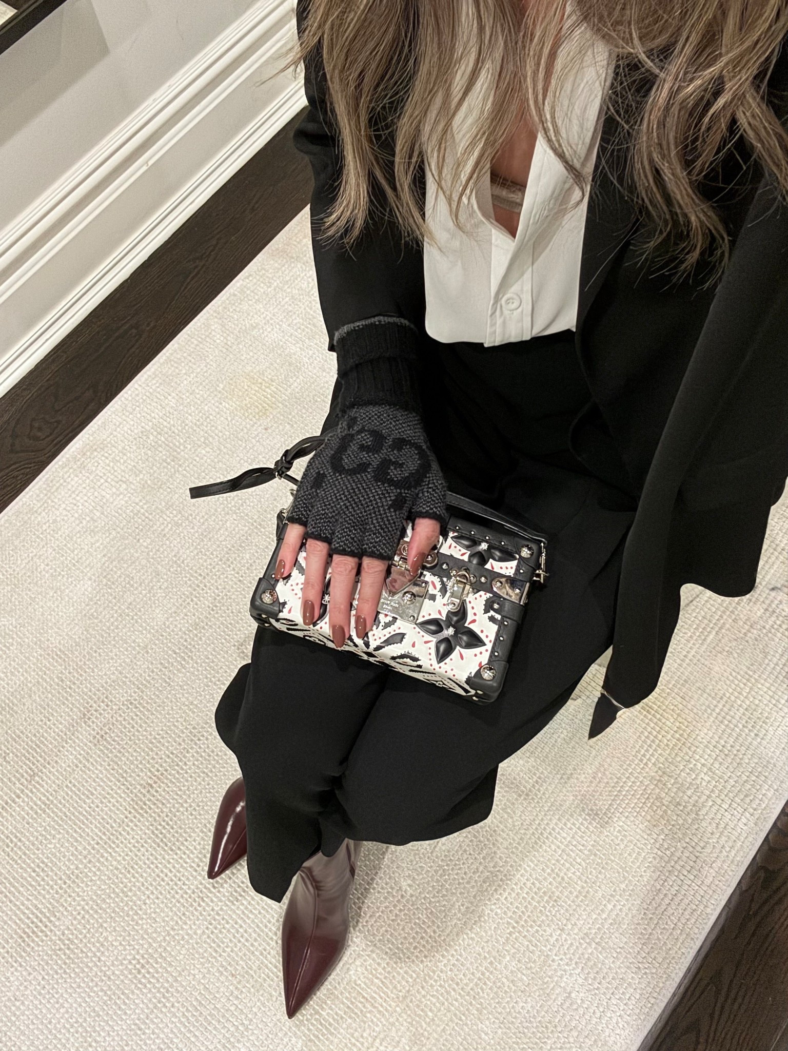 High + low style at its best 🖤 Jeffrey Campbell boots with Gucci gloves…proving you don’t need head-to-toe luxury to make a statement. #ootd #fallstyle #highlowfashion #over40style #fashiontok #guccistyle #jeffreycampbell #falloutfitideas #outfitinspo #styleover40 #grwm #fashionover40 #tiktokfashion 

#LTKStyleTip #LTKShoeCrush #LTKOver40