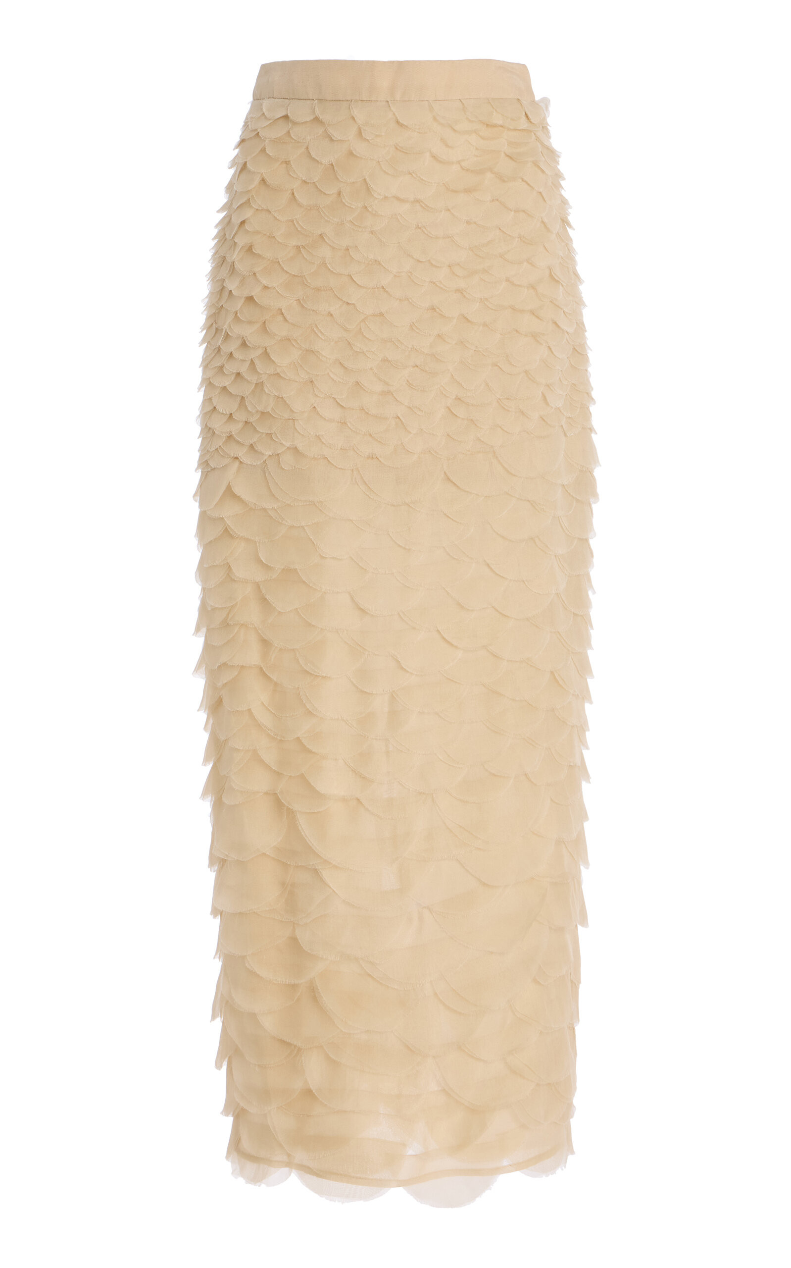 Fishscale Sylkie Silk Midi Skirt | Moda Operandi (Global)