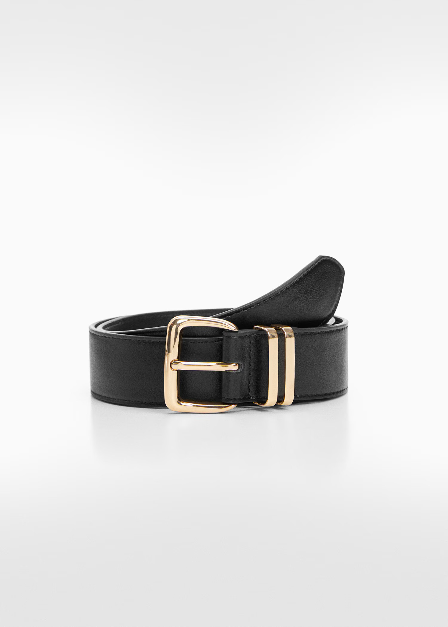 Square buckle belt | MANGO (UK)