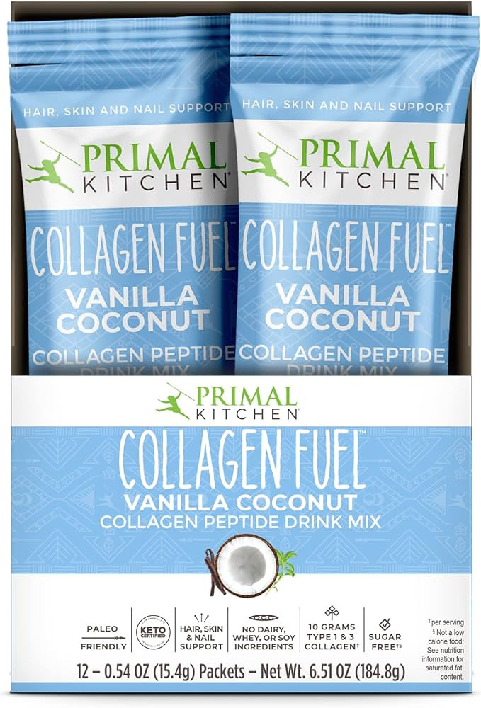 Collagen Fuel Vanilla Packets 0.54 Ounce (Pack of 12) | Amazon (US)