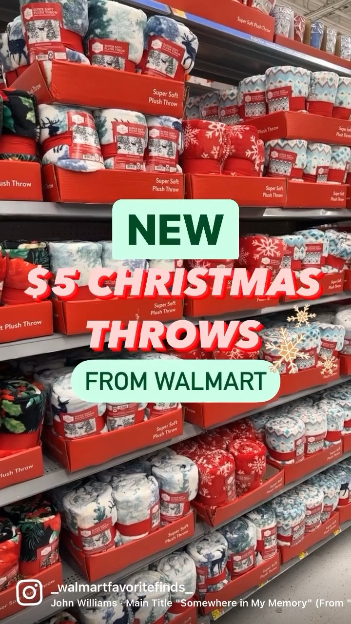$5 Christmas throw from Walmart! 






Walmart, Walmart home, Walmart finds, Walmart fashion, Christmas throw, Christmas blanket, under $5, gift idea, plush throw, holiday throw, home decor, Christmas decor, holiday decor 

#LTKSeasonal #LTKunder50 #LTKHoliday