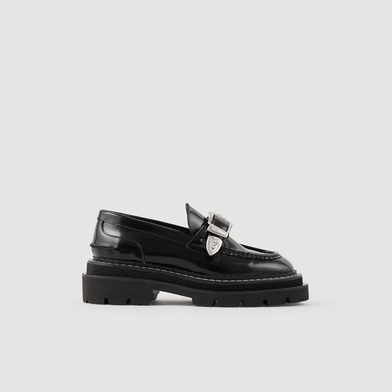 Leather loafers | Sandro US | Sandro-Paris US