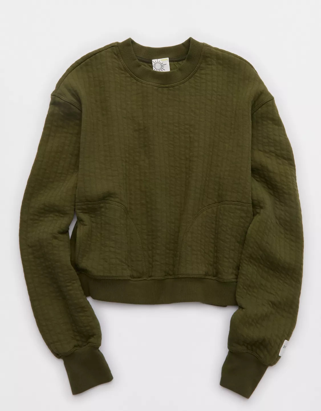 OFFLINE By Aerie Coffee Run Crewneck | Aerie