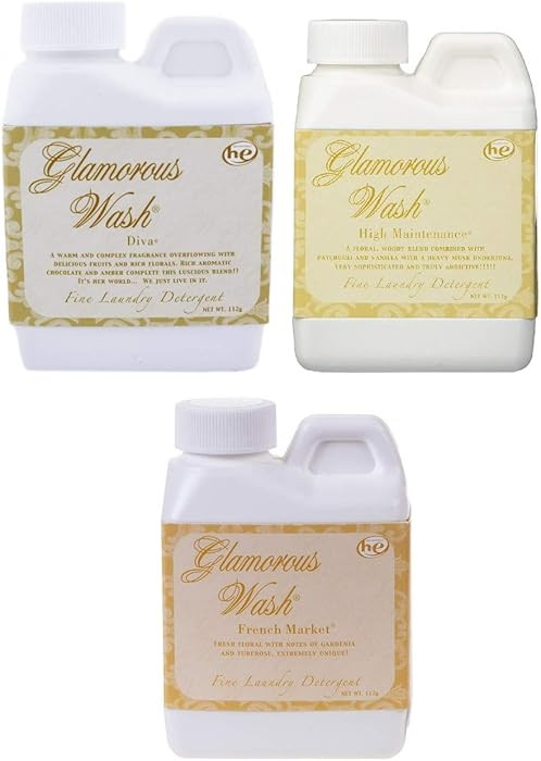 Tyler Glamorous Wash Laundry Detergent Liquid 4oz Gift Set (Diva, French Market, & High Maintenan... | Amazon (US)