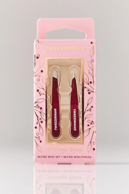 Tweezerman Vintage Rose Micro Mini Tweezer Set | Anthropologie (US)