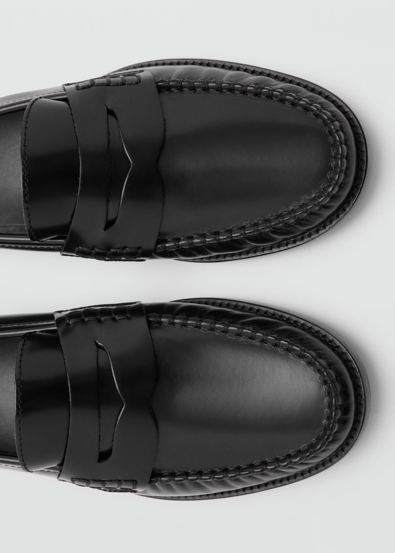 Leather loafers - Women | MANGO USA | Mango (US/MX/AU)