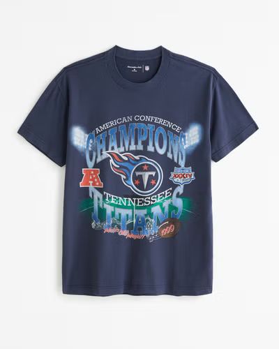 Men's Tennessee Titans Graphic Tee | Men's Tops | Abercrombie.com | Abercrombie & Fitch (US)