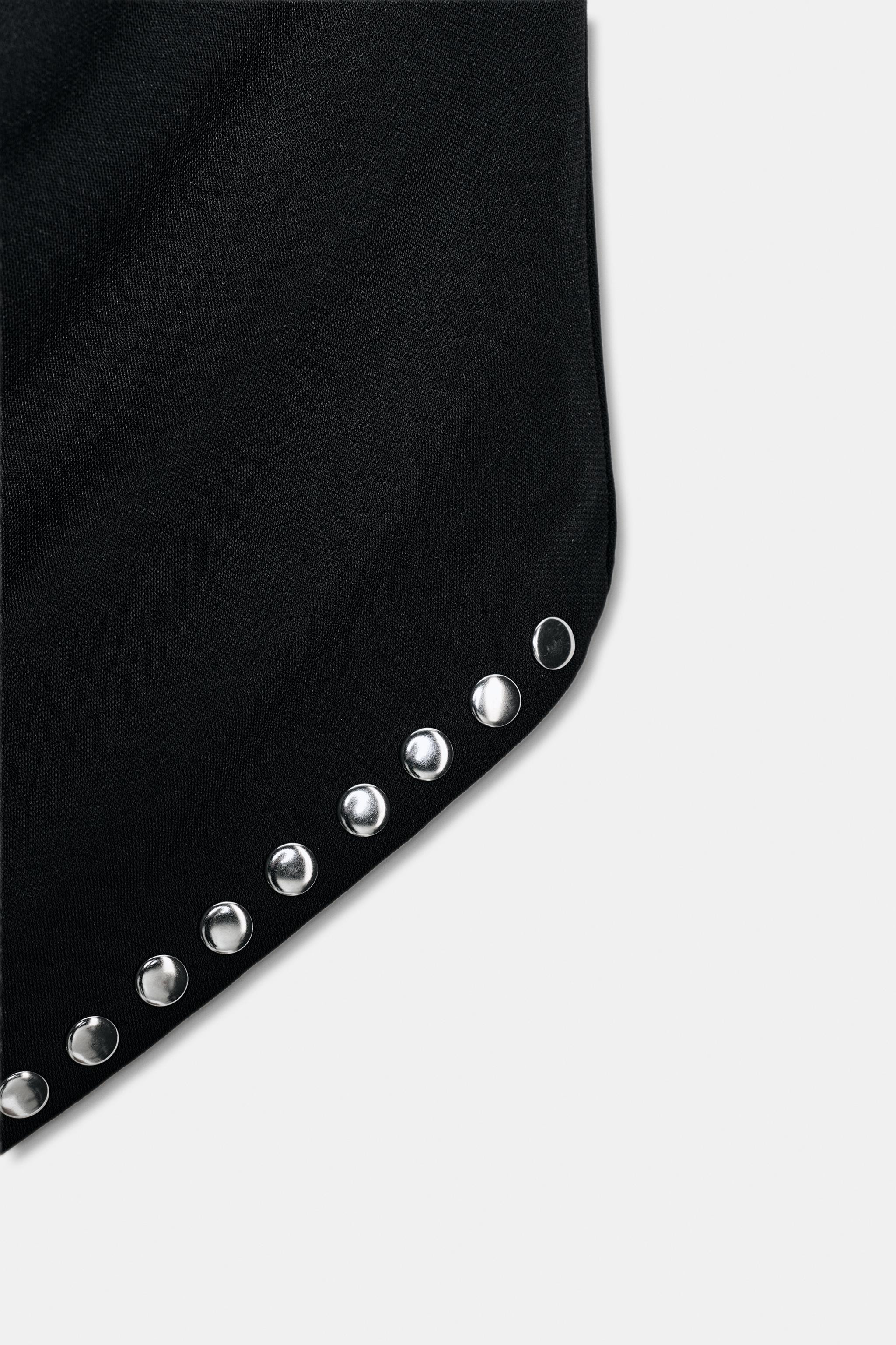 STUDDED HALTER TOP | Zara US