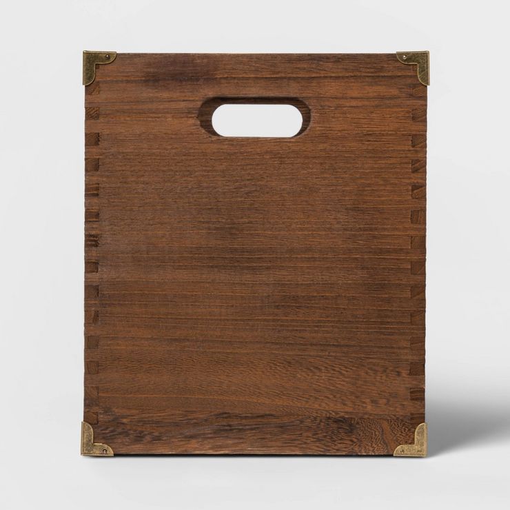 Wood File Holder Brown - Threshold™ | Target