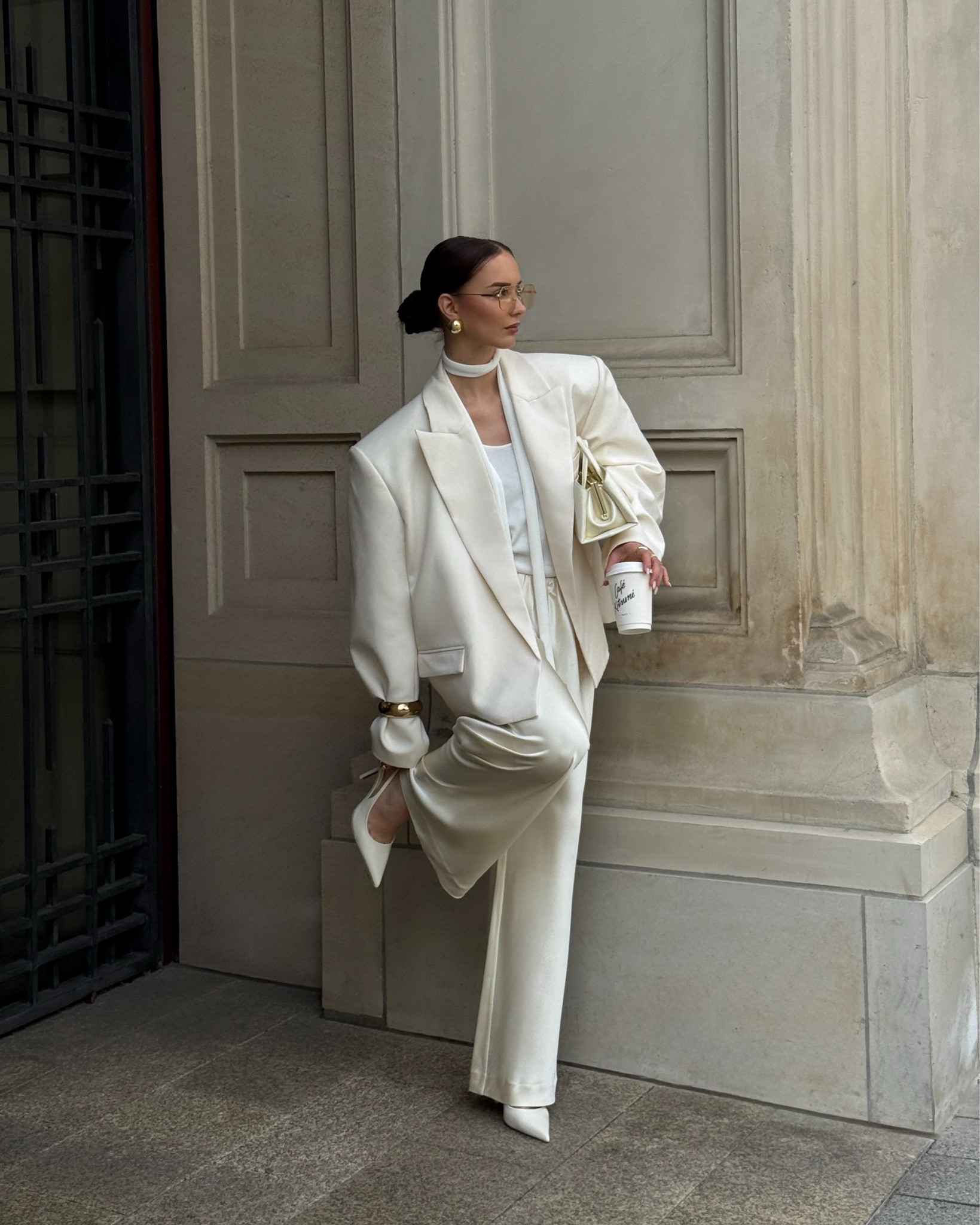 Creamy spring looks on repeat 🤍🍨✨

Blazer is from Arakii (size M)#LTKspring

#LTKeurope #LTKluxury