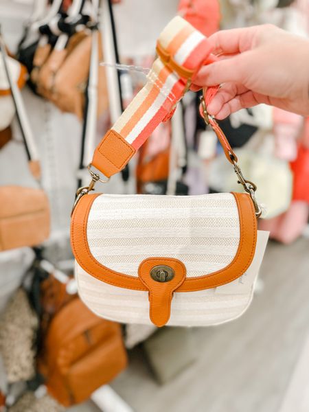 Cute summer bag at target. With colorful camera strap 