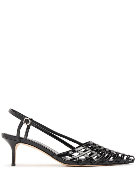55mm Helit patent leather slingbacks | Luisaviaroma