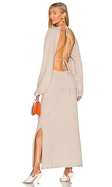 Joslin Studio Aurora Knit Maxi Dress in Flax from Revolve.com | Revolve Clothing (Global)
