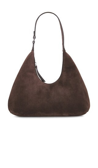 BY FAR Amber Hobo Bag in Brown. | Revolve Clothing (Global)