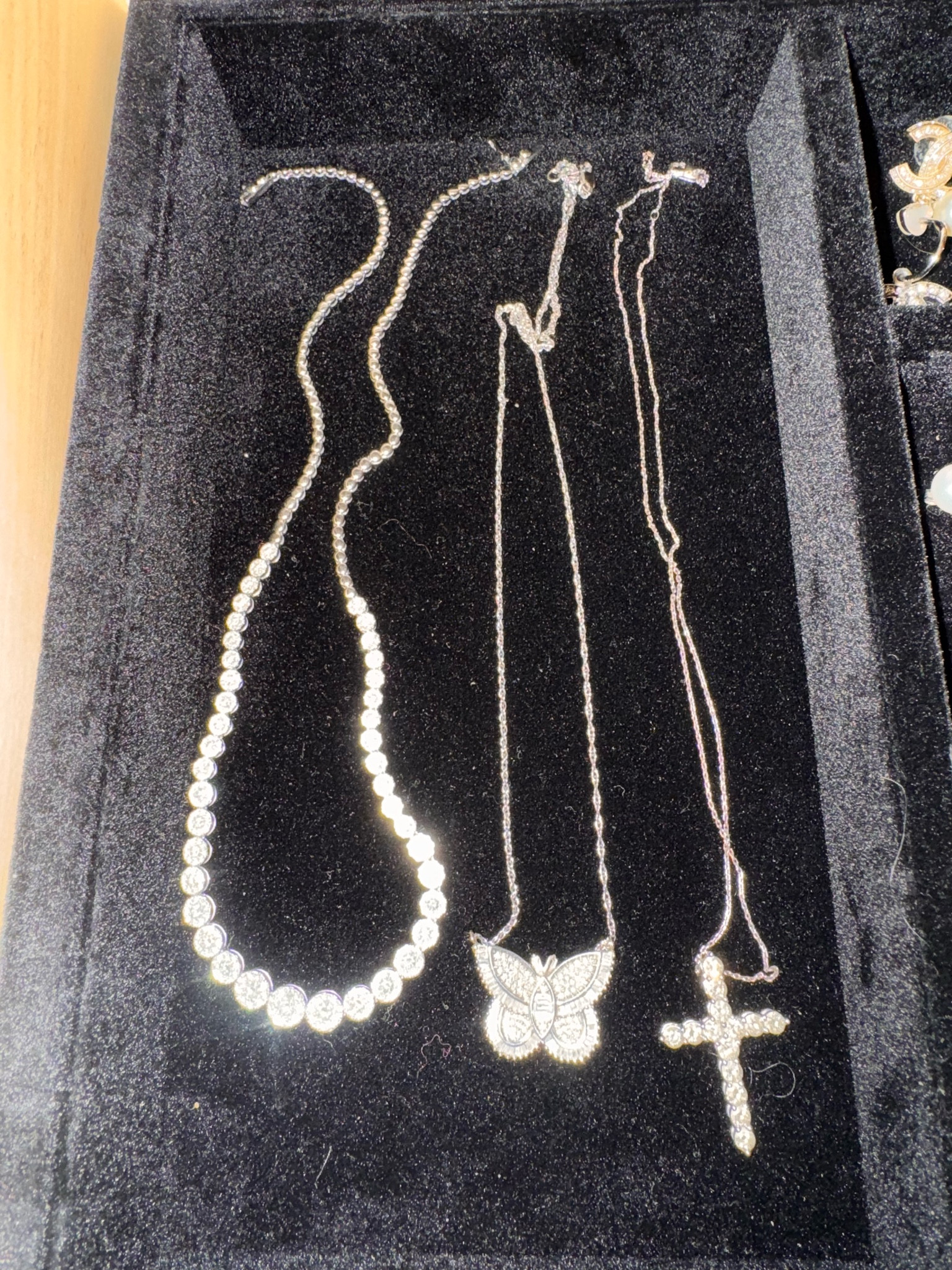 I tagged two out of three because the baguette butterfly necklace is no longer on Zales (I got it special made to order in white gold in 2023 but they use to have rose gold version online for them to order). 

#LTKHoliday #LTKGiftGuide #LTKStyleTip