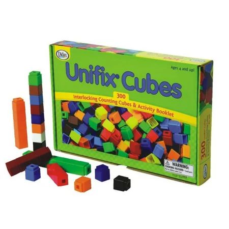 Unifix Cubes Package Of 300 10 Colors | Walmart (US)