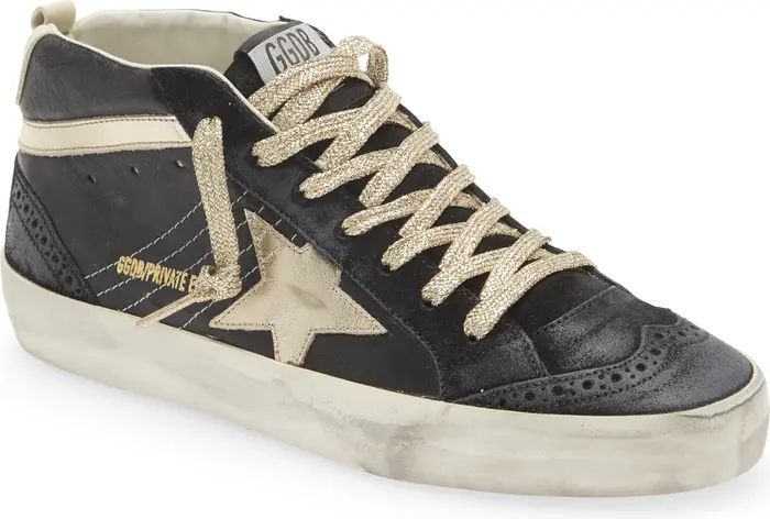 Golden Goose Mid Star Glitter Sneaker | Nordstrom | Nordstrom