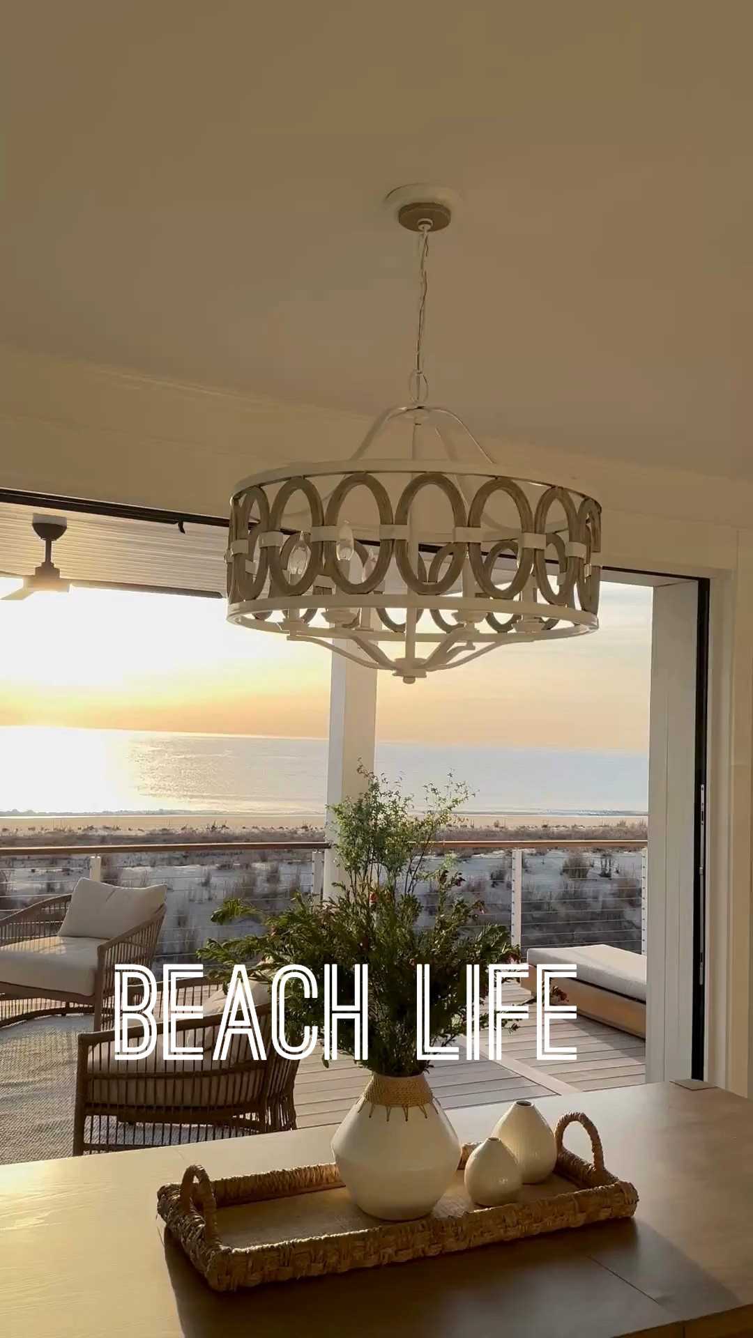 𝘽𝙚𝙖𝙘𝙝 𝙇𝙞𝙫𝙞𝙣𝙜

𝘽𝙚𝙖𝙘𝙝 𝙇𝙞𝙫𝙞𝙣𝙜: With each sunrise and sunset, you're reminded of the simple beauty and tranquility that the ocean brings.

𝙏𝙪𝙧𝙣 𝙩𝙝𝙚 𝙨𝙤𝙪𝙣𝙙 𝙤𝙣 𝙖𝙣𝙙 𝙝𝙚𝙖𝙧 𝙩𝙝𝙚 𝙬𝙖𝙫𝙚𝙨 𝙘𝙧𝙖𝙨𝙝𝙞𝙣𝙜 𝙤𝙣 𝙩𝙝𝙚 𝙨𝙝𝙤𝙧𝙚.

#beach #sunset #beachlife #beachhouse #kitchen #diningroom

Design + Build: @marnieoursler
Video: @danajefferyhoff
𝙏𝙤𝙪𝙧: https://www.homebunch.com/2025-beach-house-design-ideas/


#LTKHome #LTKFindsUnder100 #LTKSaleAlert