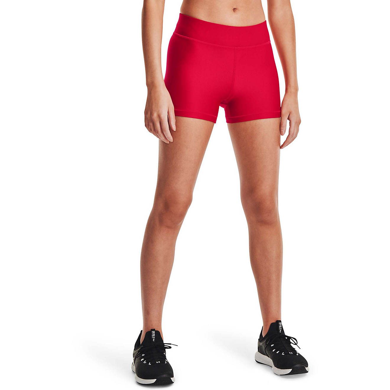 Under Armour Women's HeatGear Armour Mid Rise Shorty Shorts | Academy Sports + Outdoor Affiliate