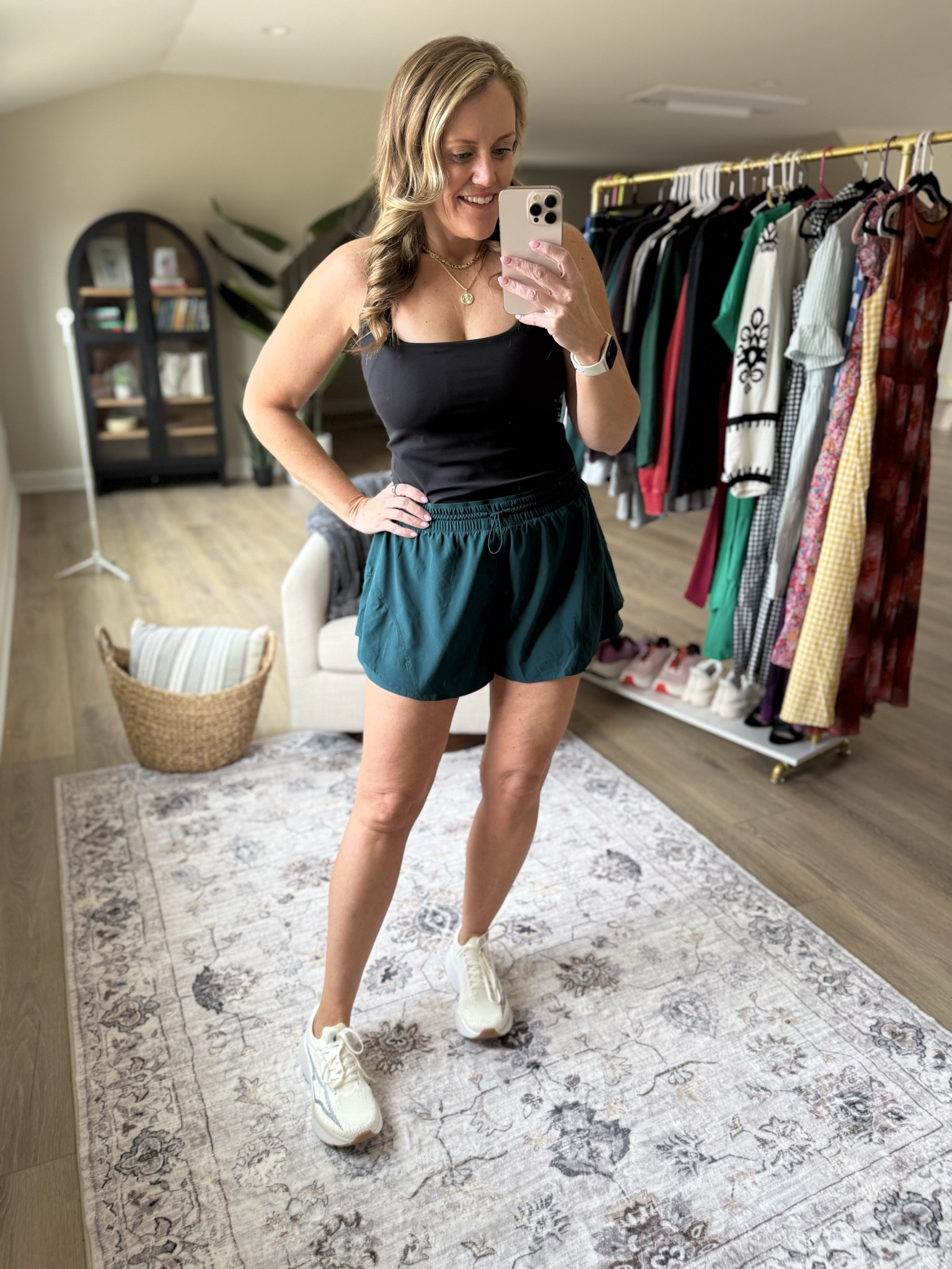 Walmart finds
Mom fashion
Walmart fashion 
Athletic dress
Sports mom
Shorts
Skort
Tank top 
Sneakers
Fits TTS, wearing medium 




#LTKMidsize #LTKOver40 #LTKootd