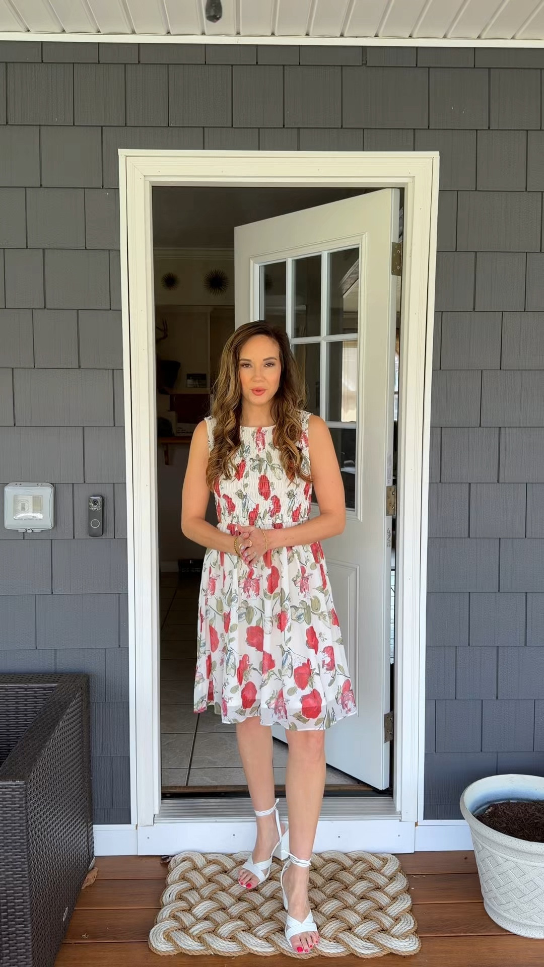 A very pretty floral mini dress from Baltic Born 

#LTKSeasonal #LTKootd