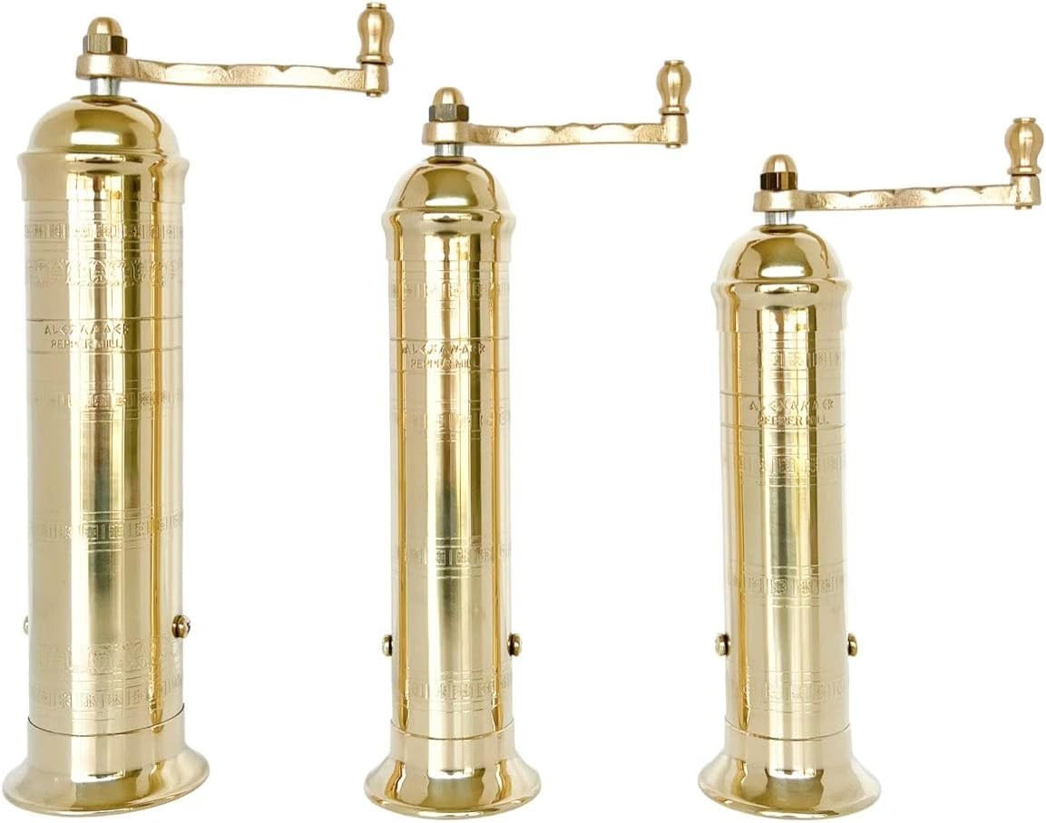 The Original European Pepper Mill 10'' Brass Pepper Mill | Amazon (US)