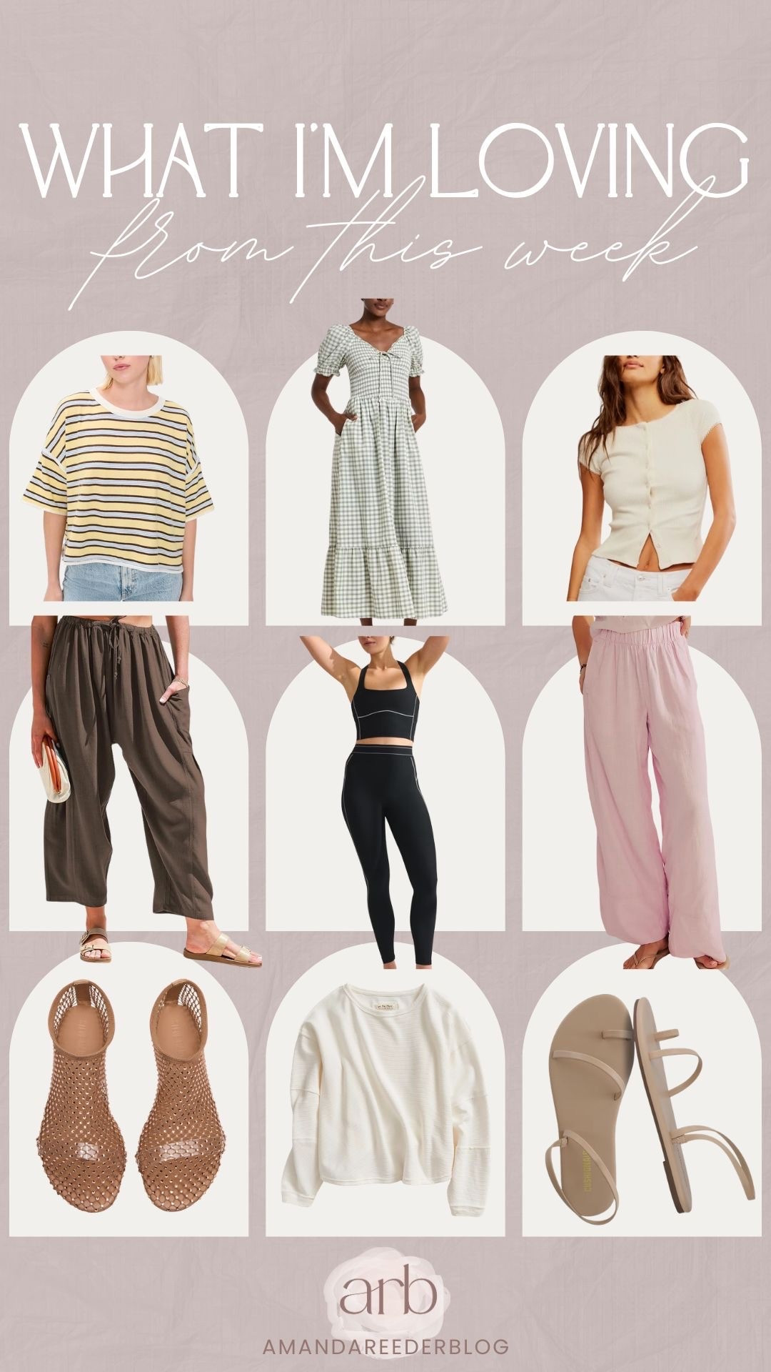 What I’m Loving This Week!
spring fashion, spring style, midsize appproved fashion, free people, target fashion, spring outfit, spring sandals 

#LTKSeasonal #LTKootd #LTKMidsize